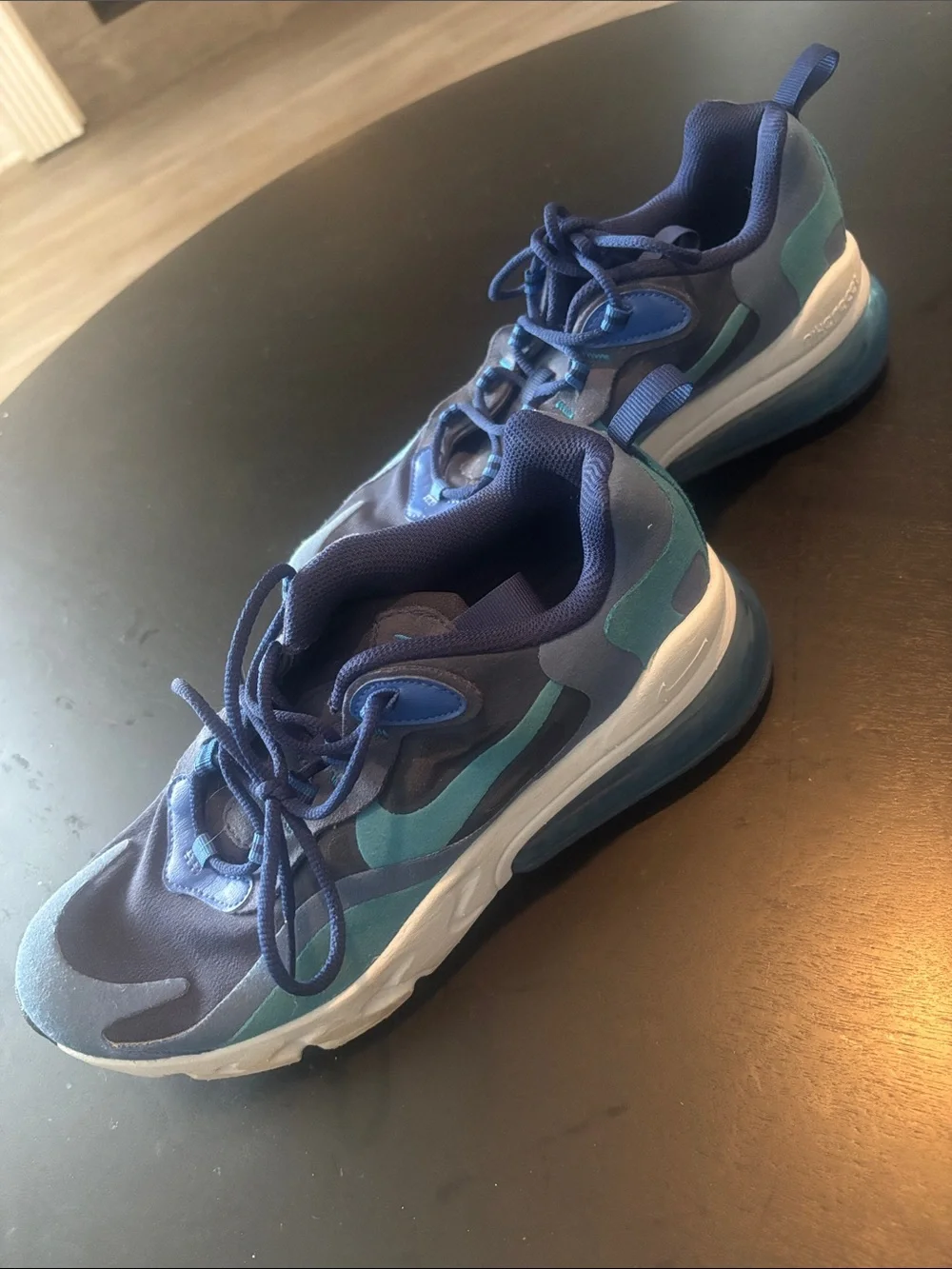 Nike Big Kids Blue and Teal Sneakers